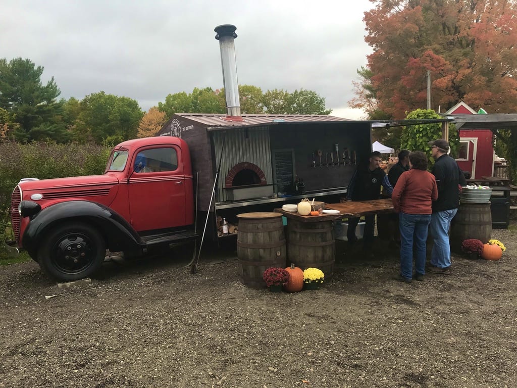 #1 Rustic Taps Truck at an apple orchard