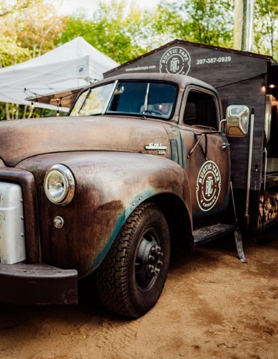 Vintage GMC rustic tap truck